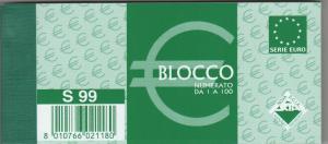 Blocchi Numerati 5Pz per Confezione Da 1 a 100