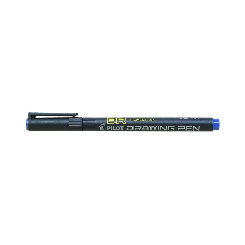 Penna inchiostro di china blu drawing pen