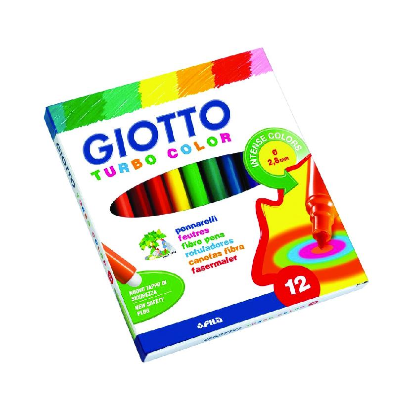 Giotto Turbo Color Confezione 12 pezzi