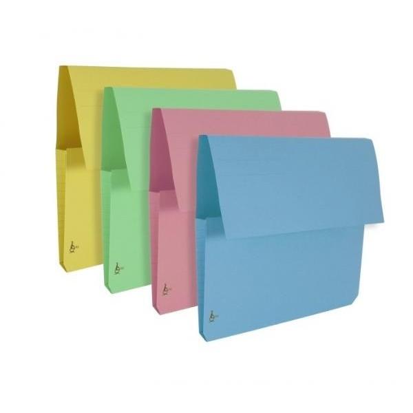Cartelle Canguro a soffietto Brefiocart - 33x25cm - verde - conf. 50