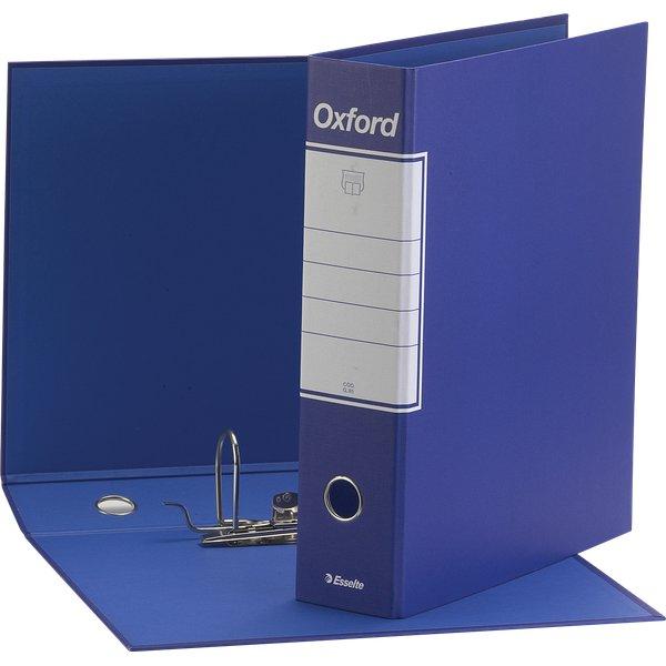 OXFORD pZ.6 Dorso cm.8  Blu Raccoglitori Blu